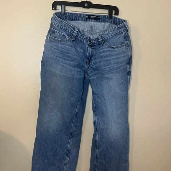Hollister Blue Flare & Wide Leg Jeans - Picture 1 of 4
